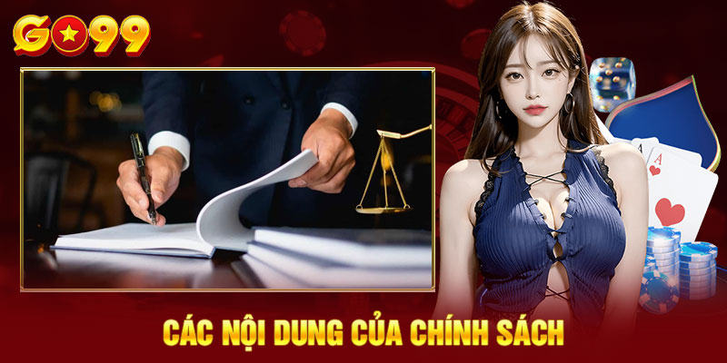 Chi tiết các nội dung được đề cập trong điều khoản miễn trách nhiệm